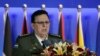 El Comandante en Jefe de las Fuerzas Armadas de Nicaragua, Julio César Avilés Castillo, habla en el Foro Xiangshan de Beijing en Beijing, China, el 30 de octubre de 2023.