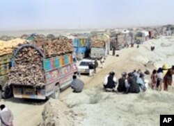 چمن کے نزدیک پاک افغان سرحد (فائل فوٹو)