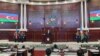 Azərbaycanın rəsmən yeni prezidenti seçildiyi açıqlanan İlham Əliyevin Milli Məclisdə andiçmə mərasimi keçirilib (Foto : prezident.az)