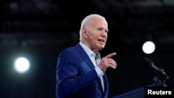 El presidente de EEUU, Joe Biden, durante un acto en Raleigh, Carolina del Norte, el 28 de junio de 2024. REUTERS/Elizabeth Frantz