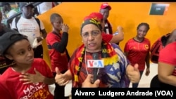 Filomena Borges, presidente da Comunidade Angolana em Abidjan, Costa do Marfim, 2 fevereiro 2024