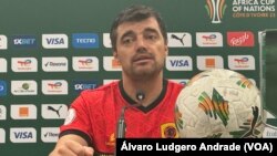 Pedro Gonçalves, técnico da seleção de Angola, Bouaké, 20 jan 2024