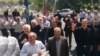 Təbrizdə telekominikasiya təqaüdçüləri aksiya keçirib