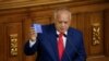 National Assembly member Diosdado Cabello speaks during a special session in support of the referendum over Venezuela's rights to the potentially oil-rich region of Essequibo, long administered by Guyana, in Caracas, Dec. 6, 2023.