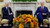 El presidente Joe Biden se reúne con el canciller alemán Olaf Scholz en la Oficina Oval de la Casa Blanca en Washington el 3 de marzo de 2023.