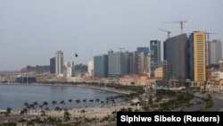 Uma vista geral da cidade de Luanda, Angola, antes das eleições de 2022. Reuters