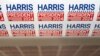 FILE: Stiker yang mendukung kampanye kepresidenan Wakil Presiden AS Kamala Harris dicetak di Gloo Factory, Tucson, Arizona, AS, 25 Juli 2024. (Rebecca Noble/REUTERS)