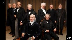 Figurat prej dylli të nëntë presidentëve amerikanë