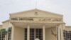 FILE - A general view of the Constitutional Council building in N'Djamena on March 14, 2024. Authorities say they had barred 10 candidates, including two fierce opponents of the military regime, from standing in the presidential election. 