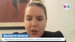 Mariakarla Nodarse, especialista en derecho internacional.