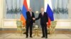 Vladimir Putin və Nikol Paşinyan (Mənbə: Rusiya Prezidentinin rəsmi internet saytı)