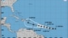 Depresión tropical Tres de 2023 (Mapa del Centro Nacional de Huracanes de EEUU)