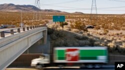 Në autostradën ndërshtetërore I-15
