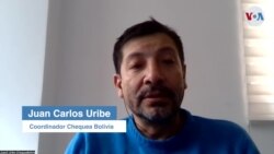 Entrevista a Juan Carlos Uribe, coordinador Chequea Bolivia
