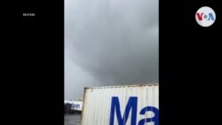 Raro tornado en Los Ángeles, California