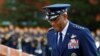 FILE - Chairman of the Joint Chiefs of Staff General Charles Brown attends a ceremony at Joint Base Myer-Henderson Hall, in Arlington, Virginia, Sept. 29, 2023. Brown had his first videoconference with his Chinese counterpart, General Liu Zhenli, on Dec. 21, 2023.