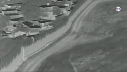 Imágenes de niño arrojado desde el muro fronterizo entre EEUU y México