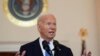 President Joe Biden speaks in the Cross Hall of the White House Monday, July 1, 2024, in Washington.