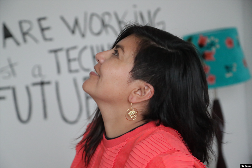 Violeta Ayala, cineasta boliviana y directora del film &#39;La Lucha&#39;. [Foto: United Notions Film]