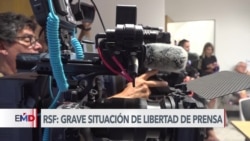 Declive preocupante de la libertad de prensa en el mundo, advierte Reporteros sin Fronteras