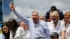 Opposition presidential candidate Edmundo Gonzalez leads a demonstration against the official election results that declared that President Nicolas Maduro won reelection, in Caracas, Venezuela, July 30, 2024. 