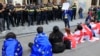 Акция протеста перед зданием парламента Грузии. Тбилиси, 28 мая 2024