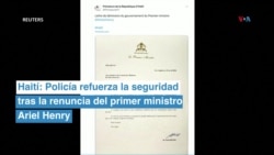 Haití: Policía refuerza la seguridad tras la renuncia del primer ministro, Ariel Henry