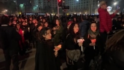Chile: Vigilia de mujeres previo a la conmemoración del aniversario 50 del golpe militar