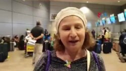 Ruthy Golan, turista colombiana en Israel