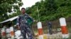 Myanmar Security at Bangladesh border 