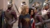 ภาพจากหนัง "The Marvels" ของค่ายดีสนีย์ (Laura Radford/Disney-Marvel Studios via AP)