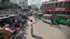 Volonte jere sikilasyon an nan Dhaka, Bangladesh, 6 Out, 2024. 