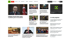Una captura de pantalla muestra contenido de Russia Today (RT) en Español, el sitio web en financiado por el gobierno ruso, el 17 de noviembre de 2023.