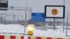 FILE - The Vaalimaa border station between Finland and Russia is closed in Virolahti, Finland, Nov. 29, 2023. (Lehtikuva/Lauri Heino/via Reuters)