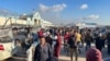 Người dân ở Rafah, Gaza.