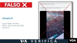A diferencia de lo que indicó el usuario en redes, las protestas están motivadas por la revelación de una reunión secreta en la que se discutió un plan de deportación de migrantes.
