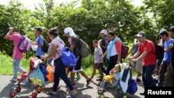 El gobierno de Trump dijo en marzo que recortaría la ayuda a El Salvador, Guatemala y Honduras.