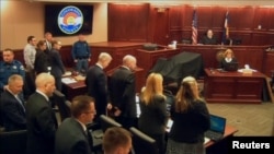 El juicio a James Holmes se llevó a cabo en el condado Arapahoe, Colorado.