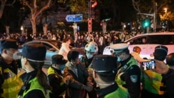 美國等國家對中國的抗議活動作出審慎反應