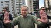 FILE - U.N. Secretary-General Antonio Guterres gestures as he visits Borodianka, outside Kyiv, on April 28, 2022. 