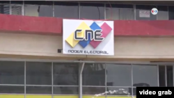 ARCHIVO - Sede principal del Consejo Nacional Electoral (CNE) en Caracas, Venezuela.