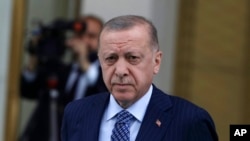 Presidenti turk Recep Tayyip Erdogan (Ankara, 16 maj 2022)