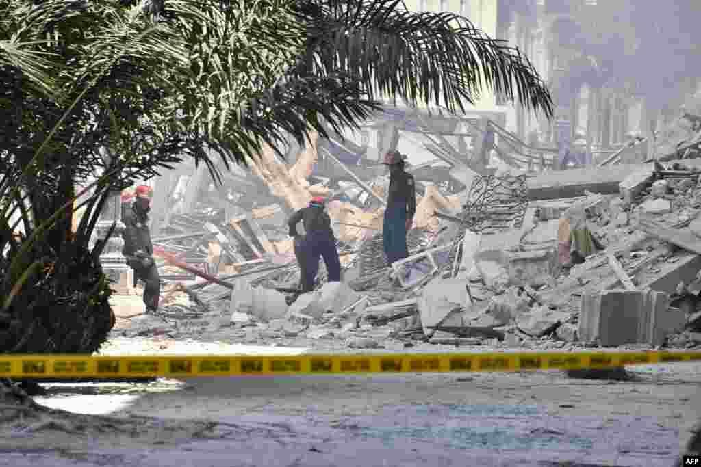 Un aexplosi&#243;n en el hotel Saratoga de La Habana, el 6 de mayo de 2022, caus&#243; varios muertos y decenas de heridos, informaron las autoridades cubanas.