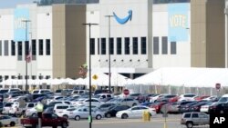 Un almacén de Amazon en Bessemer, Alabama, el 30 de marzo de 2021.