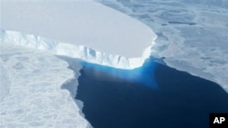 El derretimiento total de la capa de hielo de la Antártica Occidental elevaría el nivel del mar en 4,8 metros.
