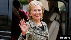 La ex secretaria de Estado de EE.UU., Hillary Clinton, llegará a México este viernes.