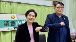 港人國際商會主席冼宇程出席民主黨前主席劉慧卿主持的網台節目表示，港府無權向第三國要求不承認BNO護照。(美國之音 湯惠芸)