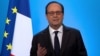 In this grab taken from video, French President Francois Hollande makes a statement, during a televised broadcast, at the Elysee Palace, in Paris, Thursday, Dec. 1, 2016. Hollande announced he will not be running in the 2017 French Presidential election.