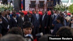 Ceremonia de nombramiento de Ariel Henry como primer ministro de Haití.