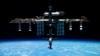 Foto sin fecha publicada por la corporación espacial rusa Roscosmos en la que aparece la Estación Espacial Internacional. (Corporación Espacial Estatal Roscosmos vía AP)
